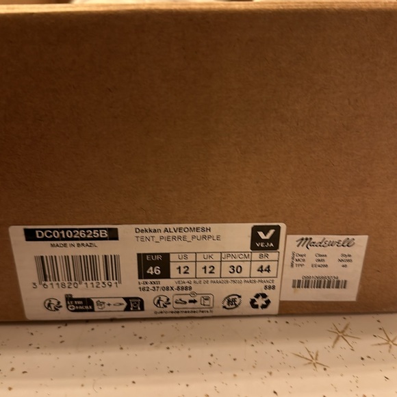 Men’s Veja Size 46 or US 12 with Box - Picture 9 of 9